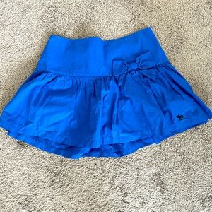 Abercrombie & Fitch Blue Skirt w/ Bow